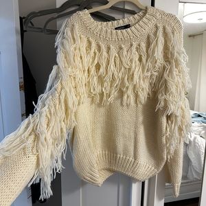 Beautiful fringe sweater